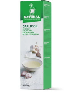 Natural Knoblauchöl 450ml -Vogelproduktladen 201070 natural garlic oil 450ml box he02